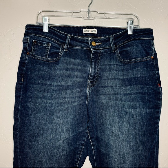 Warp & Weft JFK New York City Skinny Jeans Size 14 - Picture 4 of 16